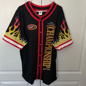 Nike Americana Button Up Baseball Jersey Men’s Sz XL